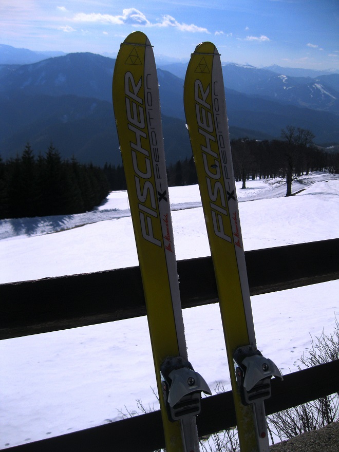 Foto: Andreas Koller / Skitour / Auf skihistorischen Spuren über den Muckenkogel (1313m) / 24.03.2017 02:42:53