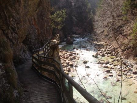 Foto: Wolfgang Dröthandl / Wandertour / Orrido dello Slizza (Gailitz - Schlucht) / 25.03.2017 19:29:59