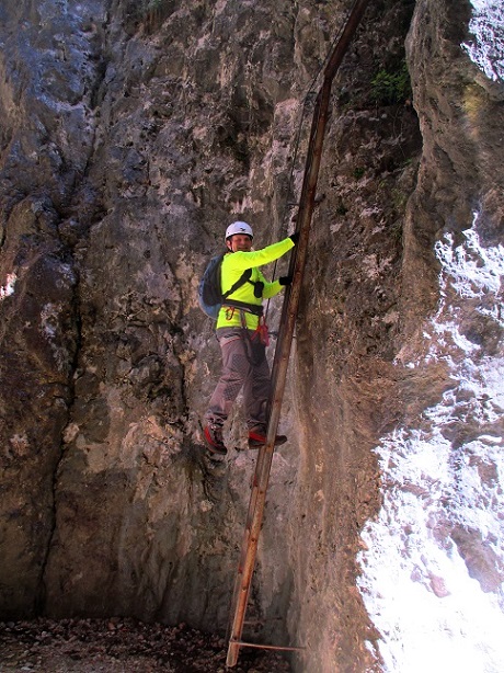 Foto: Andreas Koller / Klettersteigtour / Via ferrata del Burrone Tullio Giovanelli (876m) / 31.03.2017 01:32:51
