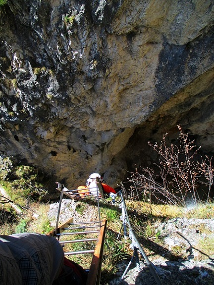 Foto: Andreas Koller / Klettersteigtour / Via ferrata del Burrone Tullio Giovanelli (876m) / 31.03.2017 01:32:25