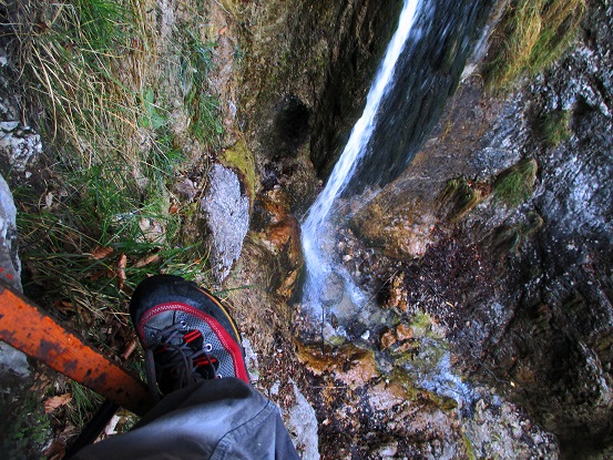 Foto: Andreas Koller / Klettersteigtour / Via ferrata del Burrone Tullio Giovanelli (876m) / 31.03.2017 01:23:36