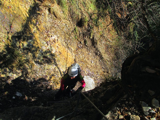 Foto: Andreas Koller / Klettersteigtour / Via ferrata del Burrone Tullio Giovanelli (876m) / 31.03.2017 01:18:08