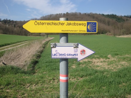 Foto: Wolfgang Dröthandl / Wandertour / Erlebnisweg zum Mittelpunkt Niederösterreichs (Kapelln) / 03.04.2017 09:53:58