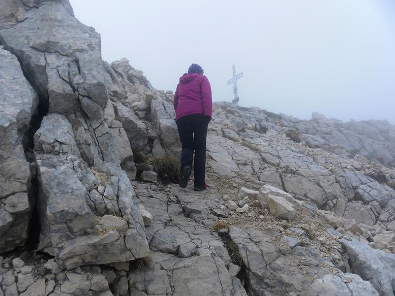 Foto: Wolfgang Lauschensky / Wandertour / Cima Valdritta Südostanstieg / felsige Cima Valdritta / 27.04.2017 18:16:09