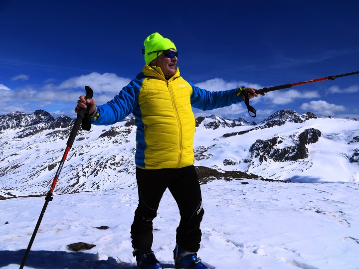 Foto: Andreas Koller / Skitour / Unbekannter SO-Grat auf den Hintereiskopf (3289m) / 17.05.2017 22:42:09
