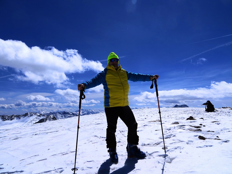 Foto: Andreas Koller / Skitour / Unbekannter SO-Grat auf den Hintereiskopf (3289m) / 17.05.2017 22:39:34