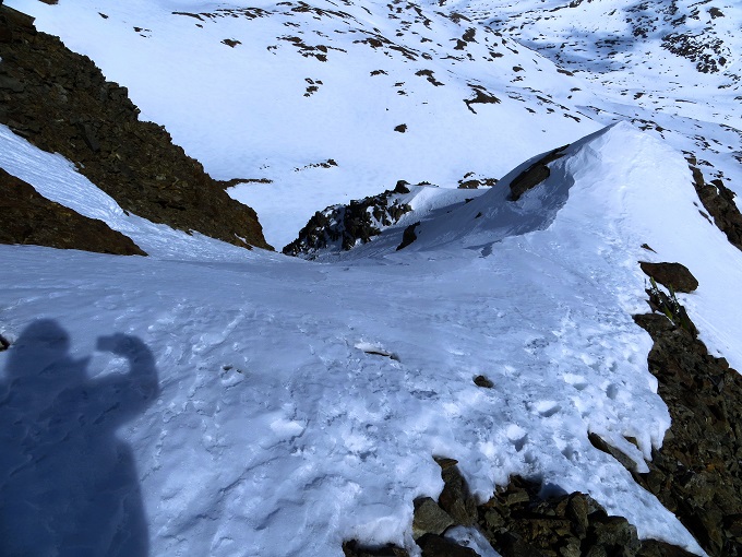 Foto: Andreas Koller / Skitour / Unbekannter SO-Grat auf den Hintereiskopf (3289m) / Der Grat / 17.05.2017 22:38:28
