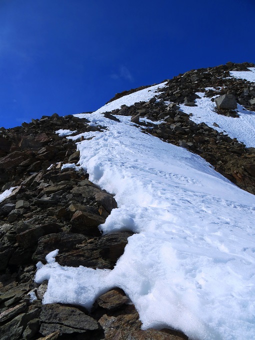 Foto: Andreas Koller / Skitour / Unbekannter SO-Grat auf den Hintereiskopf (3289m) / Der Grat / 17.05.2017 22:37:46
