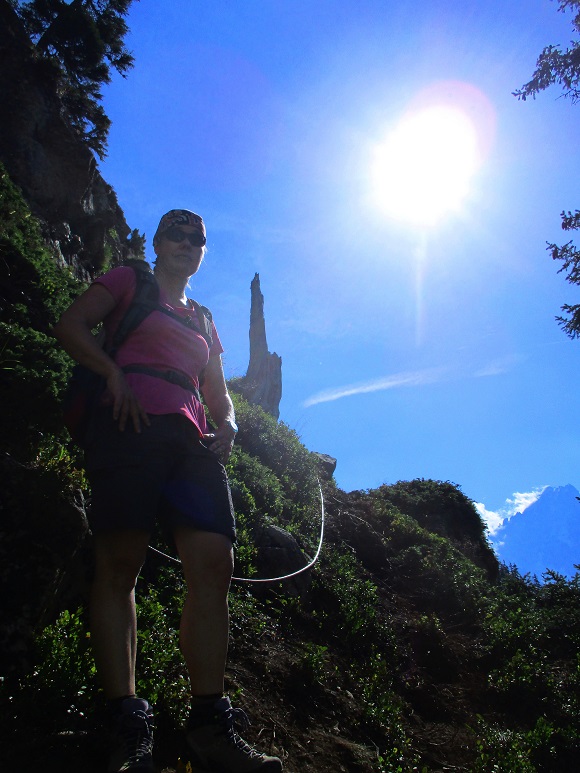 Foto: Andreas Koller / Klettersteigtour / Via ferrata des Evettes und LŽIndex (2405m) / 20.09.2017 01:50:43