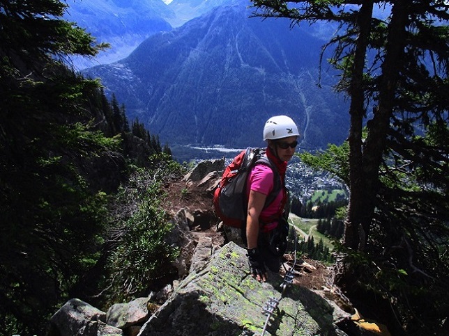 Foto: Andreas Koller / Klettersteigtour / Via ferrata des Evettes und LŽIndex (2405m) / 20.09.2017 01:49:10