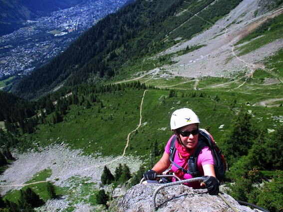 Foto: Andreas Koller / Klettersteigtour / Via ferrata des Evettes und LŽIndex (2405m) / 20.09.2017 01:47:54