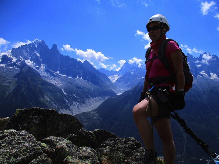 Foto: Andreas Koller / Klettersteigtour / Via ferrata des Evettes und LŽIndex (2405m) / 20.09.2017 01:45:43