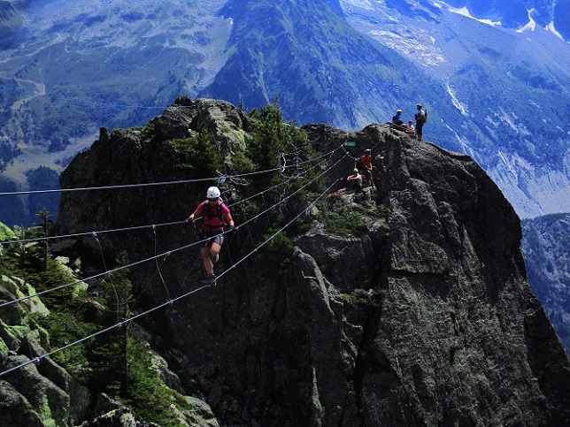 Foto: Andreas Koller / Klettersteigtour / Via ferrata des Evettes und LŽIndex (2405m) / 20.09.2017 01:44:41