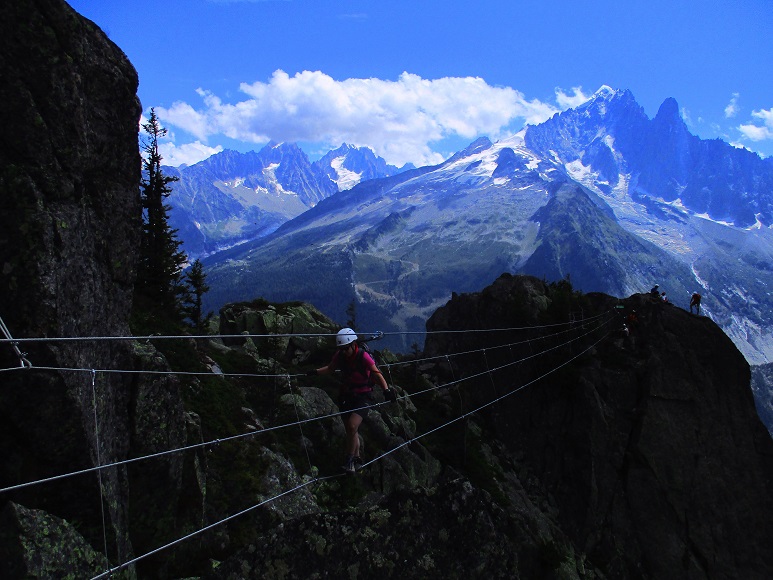 Foto: Andreas Koller / Klettersteigtour / Via ferrata des Evettes und LŽIndex (2405m) / 20.09.2017 01:44:24