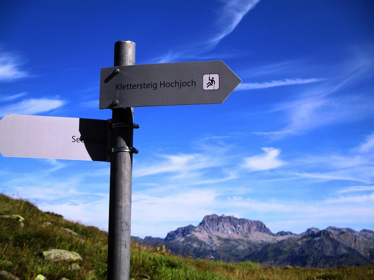 Foto: Andreas Koller / Klettersteigtour / Klettersteig Hochjoch (2520m) / 16.10.2017 23:27:02