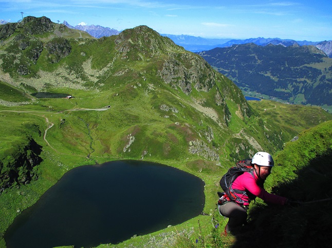 Foto: Andreas Koller / Klettersteigtour / Klettersteig Hochjoch (2520m) / 16.10.2017 23:20:40