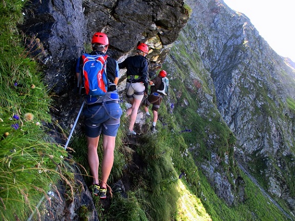 Foto: Andreas Koller / Klettersteigtour / Klettersteig Hochjoch (2520m) / 16.10.2017 23:20:32