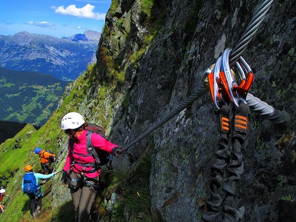 Foto: Andreas Koller / Klettersteigtour / Klettersteig Hochjoch (2520m) / 16.10.2017 23:19:32
