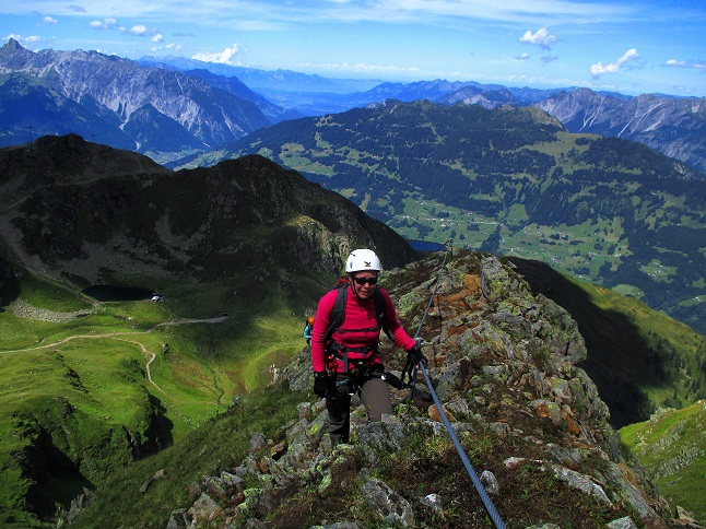 Foto: Andreas Koller / Klettersteigtour / Klettersteig Hochjoch (2520m) / 16.10.2017 23:19:16