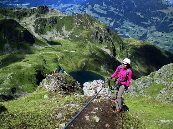 Foto: Andreas Koller / Klettersteigtour / Klettersteig Hochjoch (2520m) / 16.10.2017 23:19:07