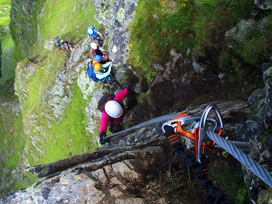 Foto: Andreas Koller / Klettersteigtour / Klettersteig Hochjoch (2520m) / 16.10.2017 23:18:59