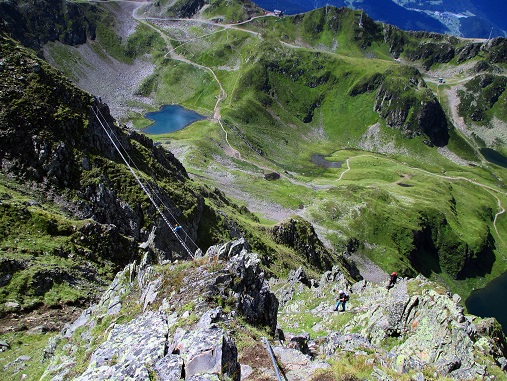 Foto: Andreas Koller / Klettersteigtour / Klettersteig Hochjoch (2520m) / 16.10.2017 23:18:36