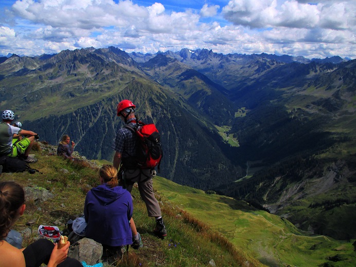 Foto: Andreas Koller / Klettersteigtour / Klettersteig Hochjoch (2520m) / 16.10.2017 23:16:49