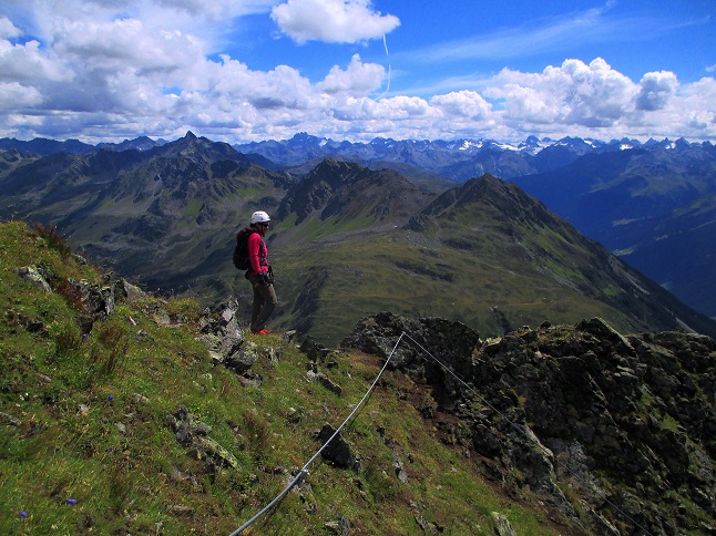 Foto: Andreas Koller / Klettersteigtour / Klettersteig Hochjoch (2520m) / 16.10.2017 23:15:56
