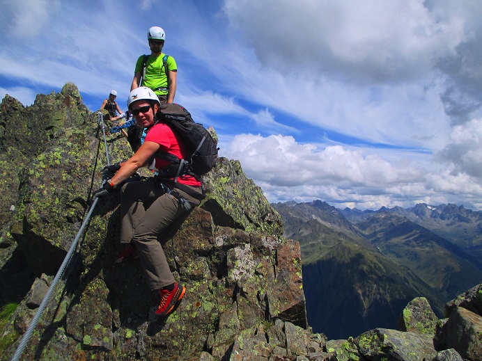 Foto: Andreas Koller / Klettersteigtour / Klettersteig Hochjoch (2520m) / 16.10.2017 23:14:29