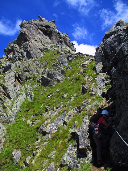 Foto: Andreas Koller / Klettersteigtour / Klettersteig Hochjoch (2520m) / 16.10.2017 23:13:43