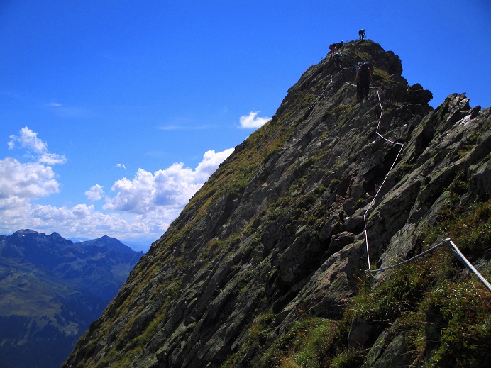 Foto: Andreas Koller / Klettersteigtour / Klettersteig Hochjoch (2520m) / 16.10.2017 23:12:33