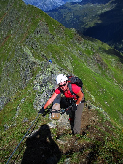 Foto: Andreas Koller / Klettersteigtour / Klettersteig Hochjoch (2520m) / 16.10.2017 23:12:02