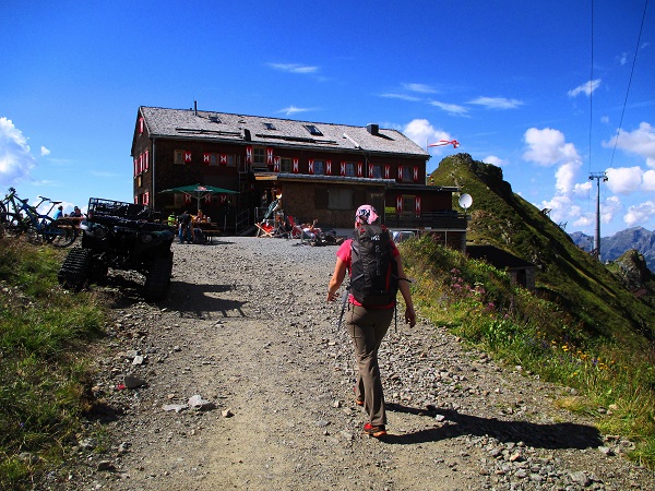 Foto: Andreas Koller / Klettersteigtour / Klettersteig Hochjoch (2520m) / Wormser Hütte / 16.10.2017 23:10:55