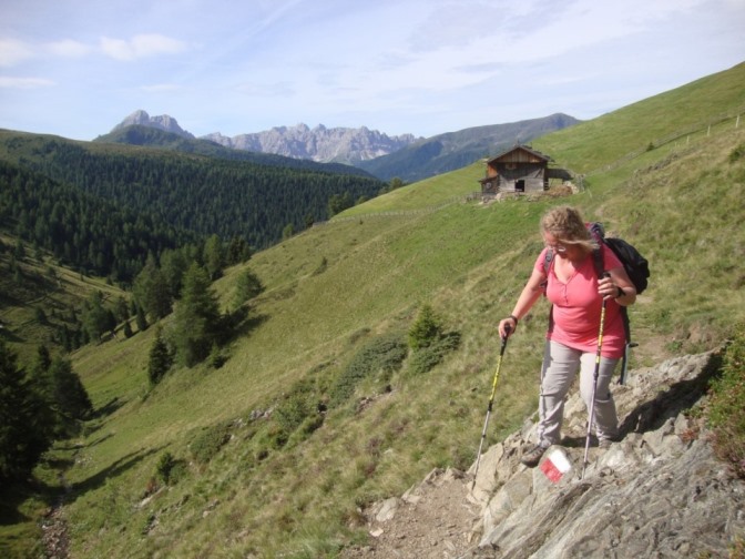 Foto: Wolfgang Dröthandl / Wandertour / Über die Lüsner Alm zum Glittner See / Campiller Wiesen / 04.11.2017 23:11:13