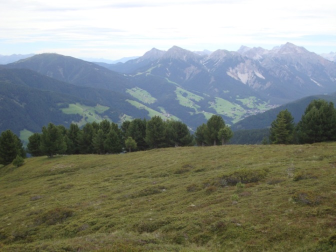 Foto: Wolfgang Dröthandl / Wandertour / Über die Lüsner Alm zum Glittner See / Kronplatz (Schipisten), Furkelsattel und Piz da Peres / 04.11.2017 23:05:12