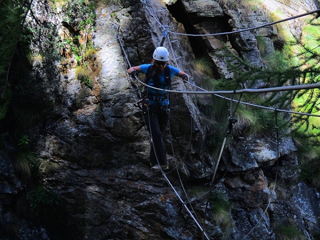 Foto: Andreas Koller / Klettersteigtour / Via ferrata di Casimiro (2100m) / 16.11.2017 02:10:56