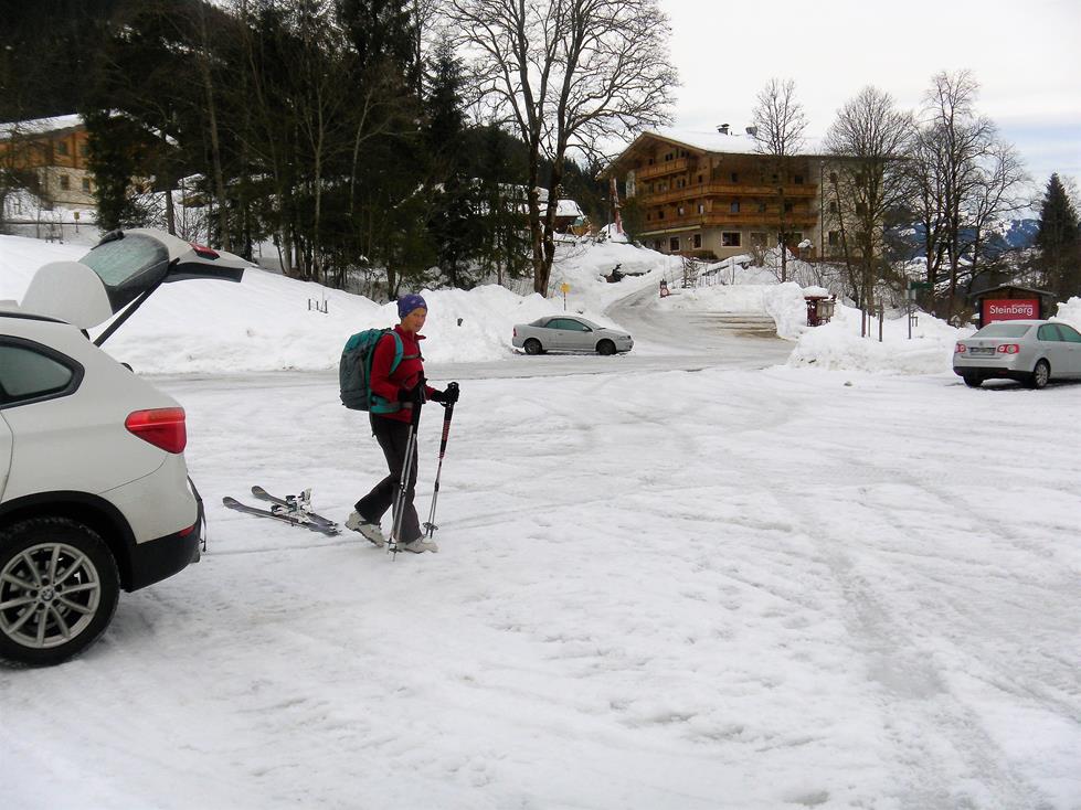 Foto: Wolfgang Lauschensky / Skitour / Gamskogel 2206m aus dem Windautal / Steinberghaus / 28.01.2018 01:39:26