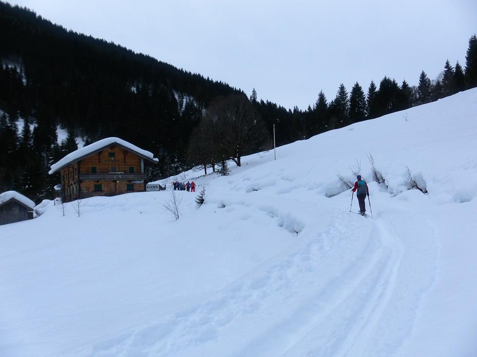 Foto: Wolfgang Lauschensky / Skitour / Gamskogel 2206m aus dem Windautal / Gamskogelhütte / 28.01.2018 01:39:19