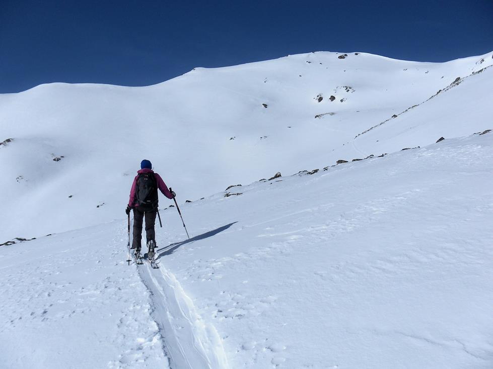 Foto: Wolfgang Lauschensky / Skitour / Mot dal Hom 2758m / Gipfelkar / 06.03.2018 15:15:20