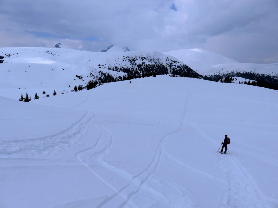 Foto: Andreas Koller / Schneeschuhtour / Panoramaschneeschuhtour Karköfel (2115m) / Abstieg vom Schöneck / 06.05.2018 20:47:08