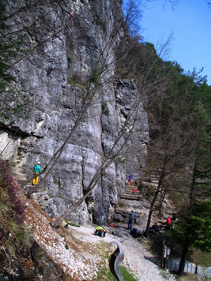 Foto: Andreas Koller / Klettersteigtour / Via ferrata Artpinistico delle Niere (840m) / 15.06.2018 01:44:41