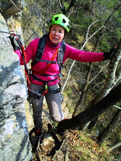 Foto: Andreas Koller / Klettersteigtour / Via ferrata Artpinistico delle Niere (840m) / 15.06.2018 01:44:19