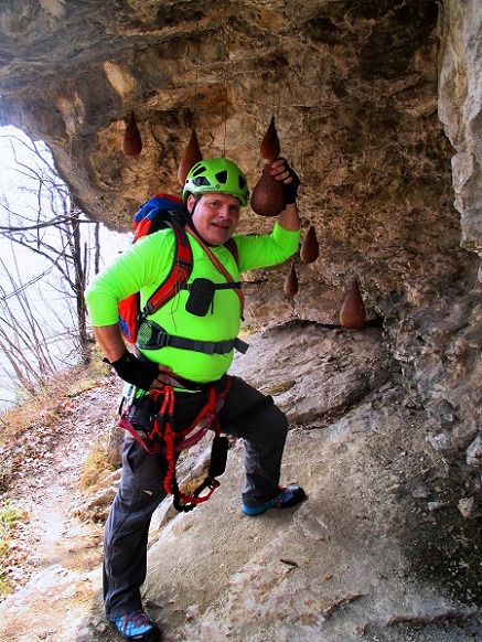 Foto: Andreas Koller / Klettersteigtour / Via ferrata Artpinistico delle Niere (840m) / 15.06.2018 01:43:19