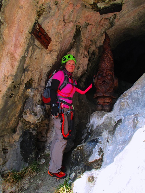 Foto: Andreas Koller / Klettersteigtour / Via ferrata Artpinistico delle Niere (840m) / 15.06.2018 01:42:52