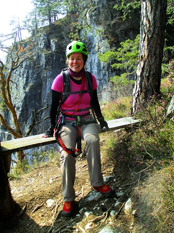 Foto: Andreas Koller / Klettersteigtour / Via ferrata Artpinistico delle Niere (840m) / 15.06.2018 01:41:12