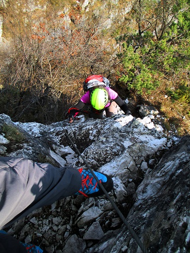 Foto: Andreas Koller / Klettersteigtour / Via ferrata Artpinistico delle Niere (840m) / 15.06.2018 01:40:43
