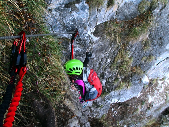 Foto: Andreas Koller / Klettersteigtour / Via ferrata Artpinistico delle Niere (840m) / 15.06.2018 01:40:16