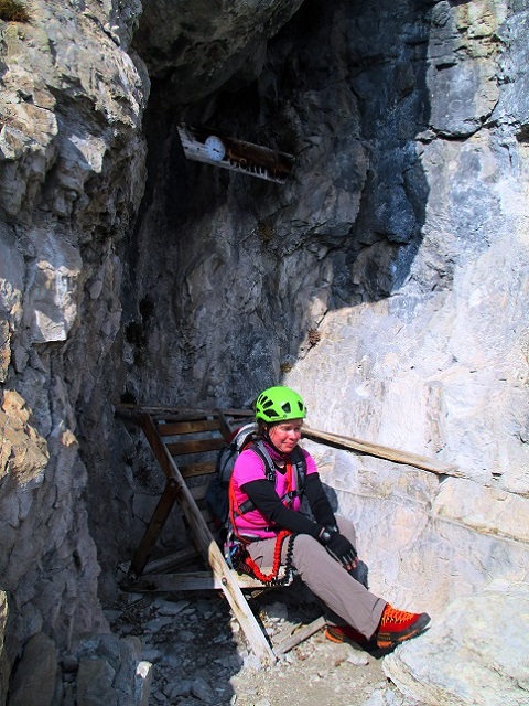 Foto: Andreas Koller / Klettersteigtour / Via ferrata Artpinistico delle Niere (840m) / 15.06.2018 01:39:31