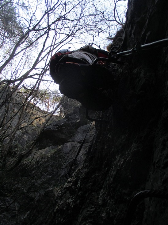 Foto: Andreas Koller / Klettersteigtour / Via ferrata Artpinistico delle Niere (840m) / 15.06.2018 01:37:07