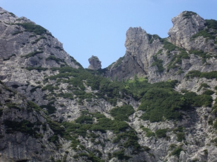 Foto: Wolfgang Dröthandl / Wandertour / Val Romana - Runde / mit Fantasie ein Gesichtsprofil... / 27.06.2018 14:34:46
